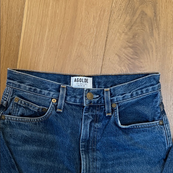 Agolde Pinch Waist High Rise Kick Flare Jeans - Picture 4 of 16